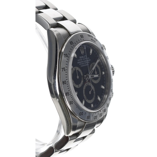 24 - Rolex Oyster Perpetual Cosmograph Daytona stainless steel gentleman's wristwatch, reference no. 1165... 