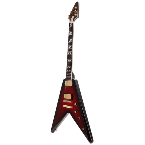 140 - 2008 Gibson 50th Anniversary 'Guitar of the Month' Flying V electric guitar, made in USA; Body: Brim... 