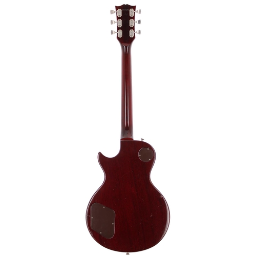 143 - 1981 Gibson Les Paul Deluxe electric guitar, made in USA; Body: wine red finish, light dings to top,... 