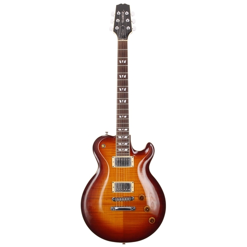 324 - 1994 Hamer Monaco SuperPro electric guitar, made in USA; Body: sunburst finished maple upon mahogany... 