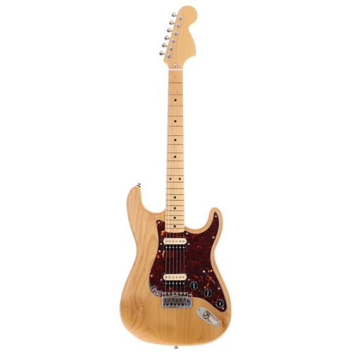 327 - Custom Build S Type electric guitar; Body: GuitarBuild.co.uk natural finished S Type body; Neck: Fen... 