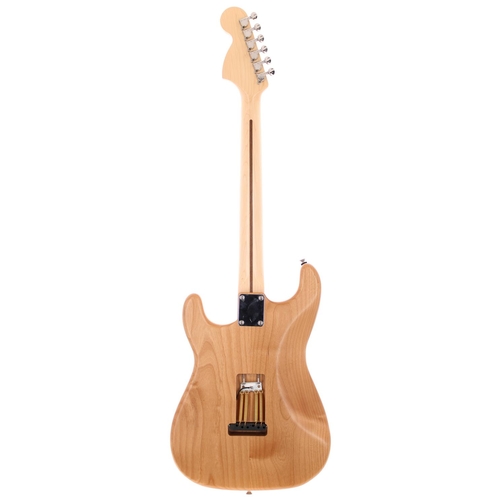 327 - Custom Build S Type electric guitar; Body: GuitarBuild.co.uk natural finished S Type body; Neck: Fen... 