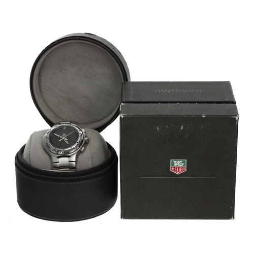 103 - Tag Heuer Kirium Formula 1 digital/analogue stainless steel gentleman's wristwatch, reference no. CL... 