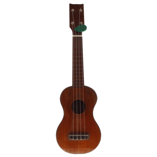 1597 - Vega flatback pear shaped mandolin with spruce table and faux tortoiseshell scratchguard; also an ol... 