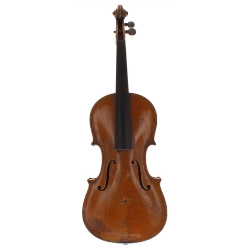 2009 - Late 19th century Maggini copy violin, 14 1/2