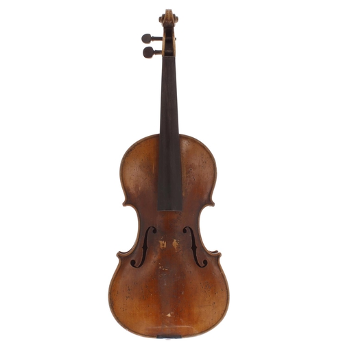 2017 - German violin circa 1880 labelled Nicolaus Amatus..., 13 15/16