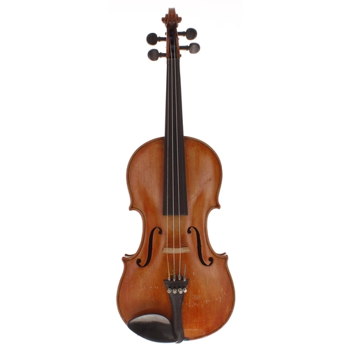 2041 - German violin circa 1920, 14 1/8