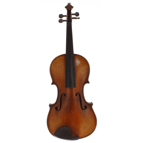 2042 - German violin circa 1910, 14 1/16