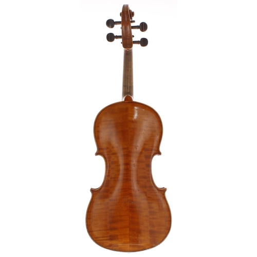 2045 - German violin circa 1910, 14 1/8