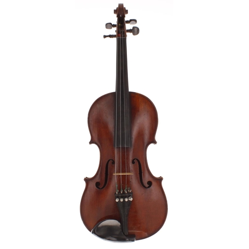 2052 - French Medio-Fino violin, 14 1/8