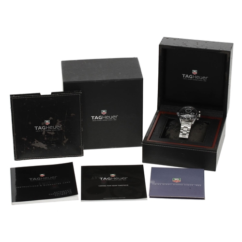 105 - Tag Heuer Carrera Chronograph automatic stainless steel gentleman's wristwatch, reference no. CV2010... 