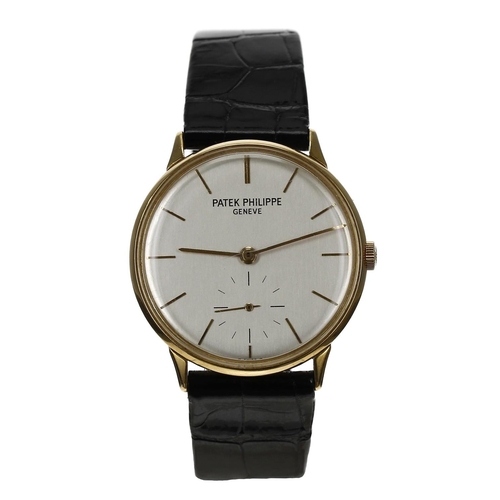 78 - Patek Philippe, Geneve Calatrava 18ct gentleman's wristwatch, reference no. 3420, movement no. 7339x... 