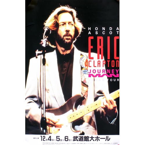 574 - Eric Clapton - collection of seventeen various Eric Clapton tour posters