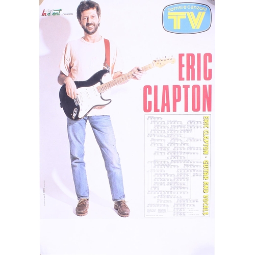 574 - Eric Clapton - collection of seventeen various Eric Clapton tour posters