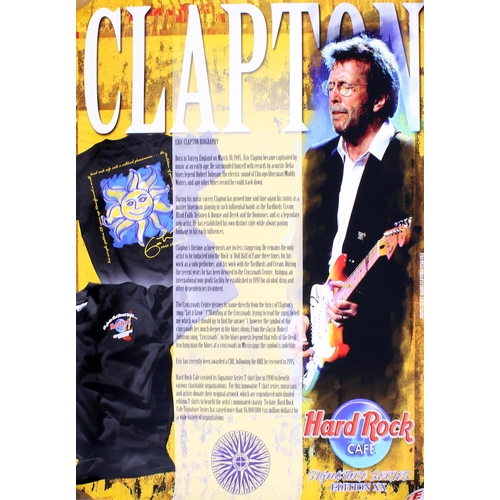 574 - Eric Clapton - collection of seventeen various Eric Clapton tour posters