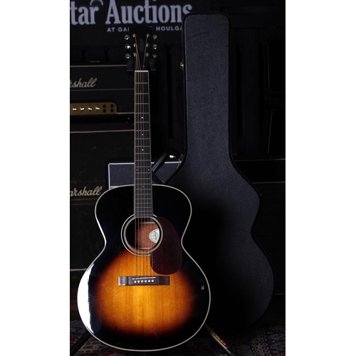 671 - Hudson HAL-1VS acoustic guitar; Body: sunburst finish spruce top with mahogany back and sides; Neck:... 