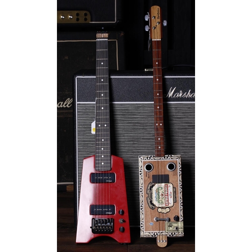 692 - Capo Custom six string headless Steinberger type electric guitar; together with a three string Capo ... 