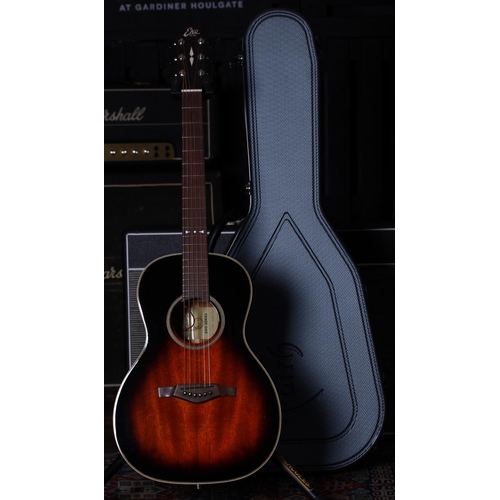 709 - 2014 Eko EGO Series Legend small body electro-acoustic guitar; Body: sapele; Top: sunburst finish; N... 