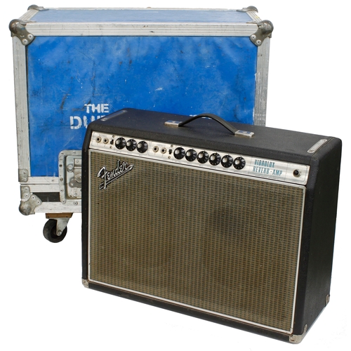 822 - Fender Vibrolux Reverb amp, made in USA, circa 1969, chassis no. A12237, recently serviced and parti... 