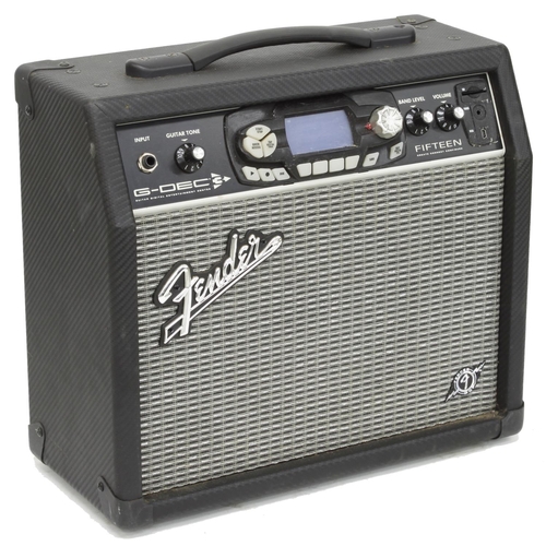 830 - Fender G-DEC 15 guitar amplifier*Please note: Gardiner Houlgate do not guarantee the full working or... 