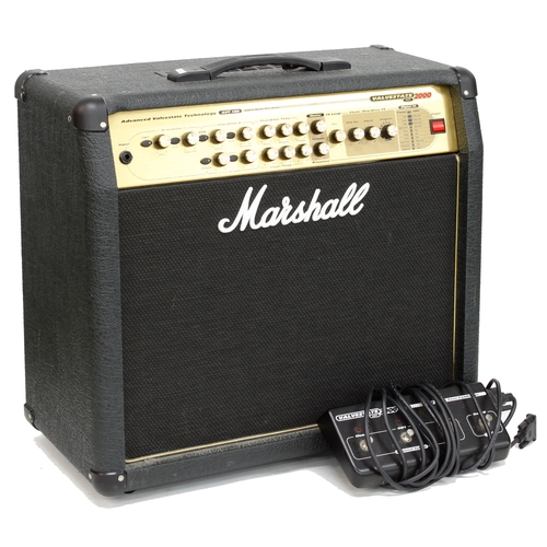 842 - Marshall Valvestate 2000 AVT100 guitar amplifier, with dust cover*Please note: Gardiner Houlgate do ... 