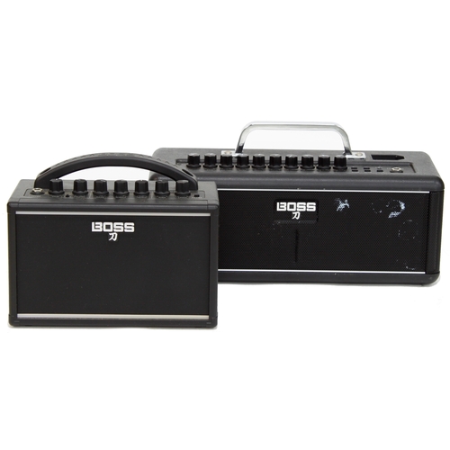 904 - Boss Katana-Air guitar amplifier; together with a Boss Katana-Mini guitar amplifier (2)*Please note:... 