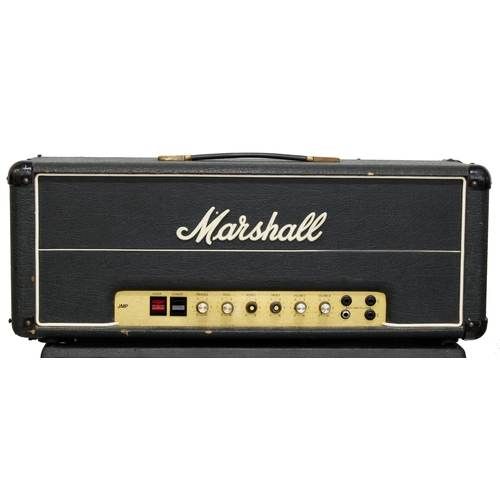 918 - 1978 Marshall JMP MK2 guitar amplifier head, made in England, ser. no. 03154K*Please note: Gardiner ... 