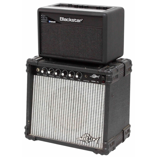 921 - Blackstar Amplification ID Core Beam guitar amplifier; together with a Marlin 1L practice amplifier ... 