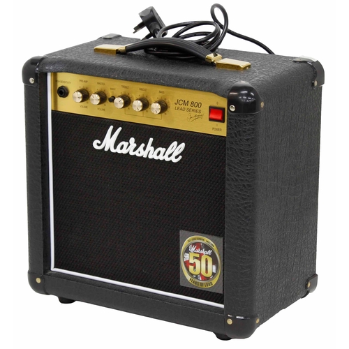 923 - 2012 Marshall 50th Anniversary JCM1C guitar amplifier, made in England*Please note: Gardiner Houlgat... 