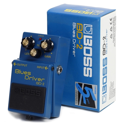 1020 - Boss BD-2 Blues Driver guitar pedal, boxed*Please note: Gardiner Houlgate do not guarantee the full ... 