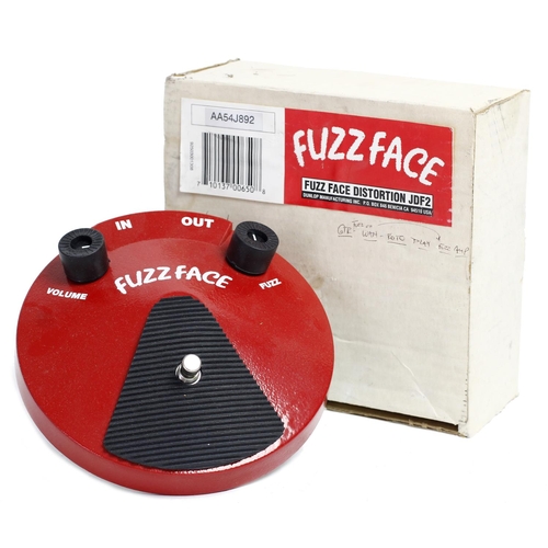 1027 - Jim Dunlop JDF2 Fuzz Face distortion guitar pedal, boxed*Please note: Gardiner Houlgate do not guara... 