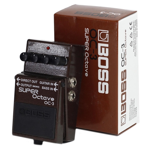 1029 - Boss OC-3 Super Octave guitar pedal, boxed*Please note: Gardiner Houlgate do not guarantee the full ... 