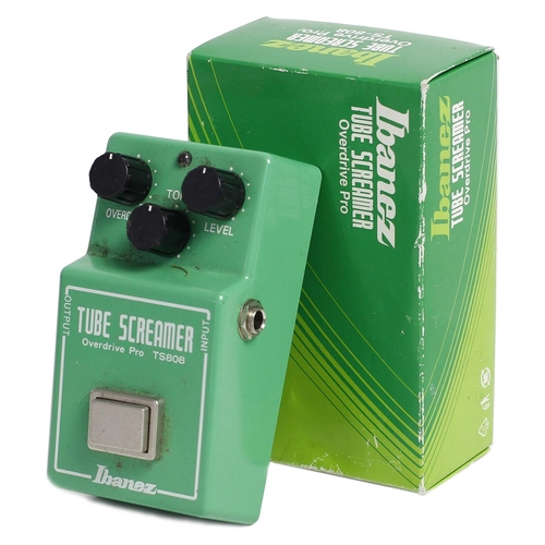 1033 - Ibanez Tube Screamer Overdrive Pro TS808 guitar pedal, boxed*Please note: Gardiner Houlgate do not g... 