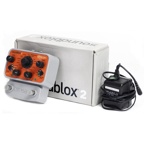 1038 - Source Audio Soundblox 2 Orbital modulator guitar pedal, boxed*Please note: Gardiner Houlgate do not... 