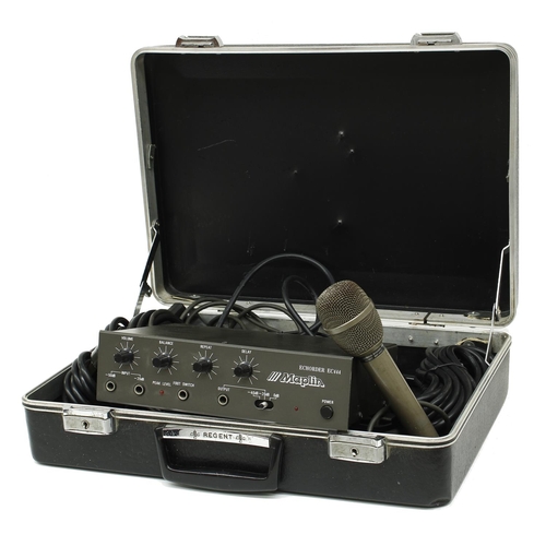 1051 - Maplin Echorder EC444 echo unit; together with a Realistic dynamic microphone and a selection of var... 