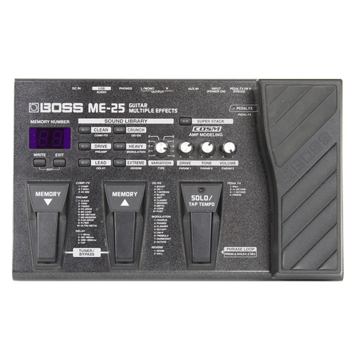 1053 - Boss ME-25 multi-effects guitar pedal*Please note: Gardiner Houlgate do not guarantee the full worki... 