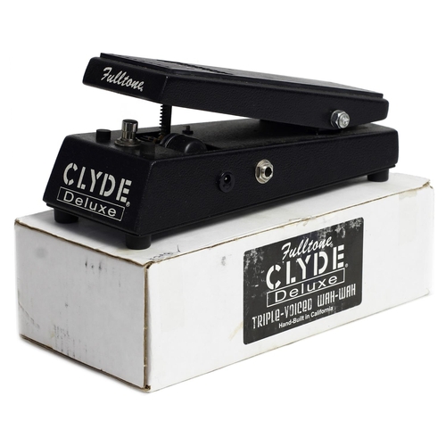 1061 - Fulltone Clyde Deluxe Triple Voiced wah wah guitar pedal, boxed*Please note: Gardiner Houlgate do no... 