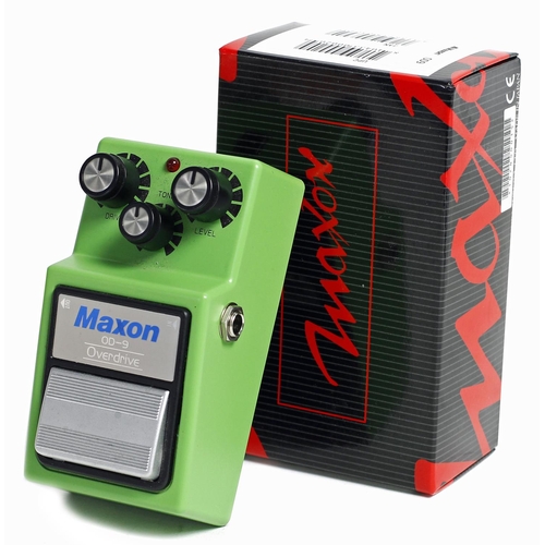 1064 - Maxon OD-9 Overdrive guitar pedal, boxed*Please note: Gardiner Houlgate do not guarantee the full wo... 