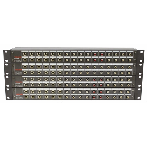 3197 - Four Tascam PB-32W patch bays (4)*Please note: Gardiner Houlgate do not guarantee the full working o... 