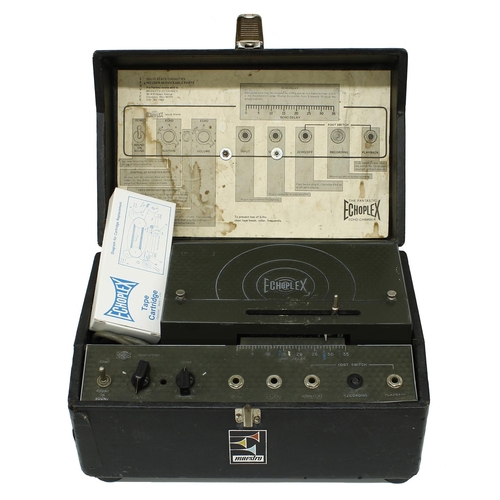 Echoplex Solid State echo chamber, ser. no. 14869, with spare tape cartridge