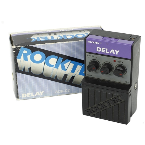 1092 - Rocktek ADR-02 Delay guitar pedal, boxed*From the collection of the late Alan Rogan*Please note: Gar... 