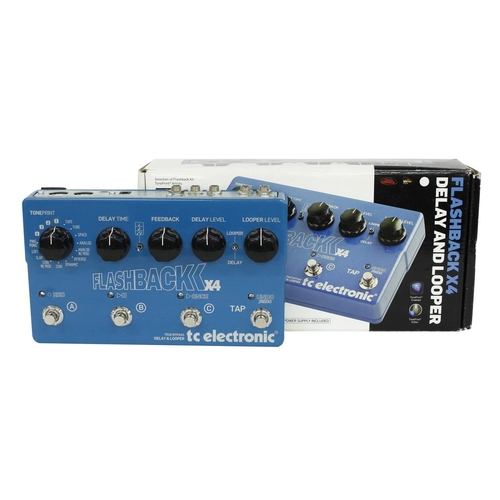 1119 - TC Electronic Flashback X4 delay and looper guitar pedal*Please note: Gardiner Houlgate do not guara... 