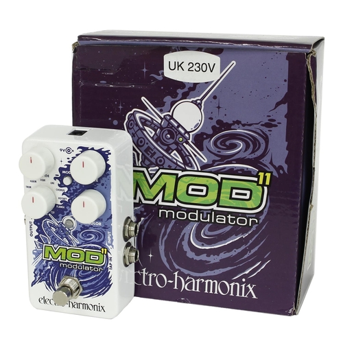 1121 - Electro-Harmonix MOD 11 modulator guitar pedal, boxed*Please note: Gardiner Houlgate do not guarante... 