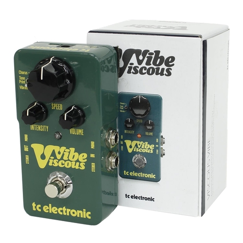 1125 - TC Electronic Vibe Vicious guitar pedal, boxed*Please note: Gardiner Houlgate do not guarantee the f... 