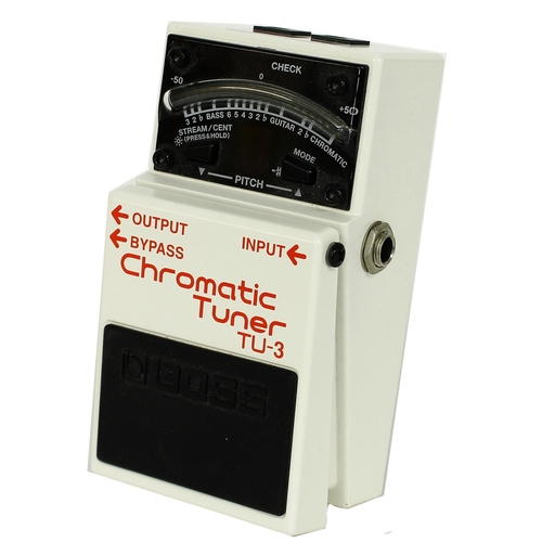 1130 - Boss TU-3 Chromatic Tuner guitar pedal*Please note: Gardiner Houlgate do not guarantee the full work... 