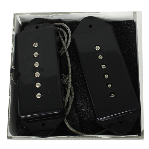 1277 - Pair of Lollar 2008 Dog-ear P90 neck and bridge guitar pickups