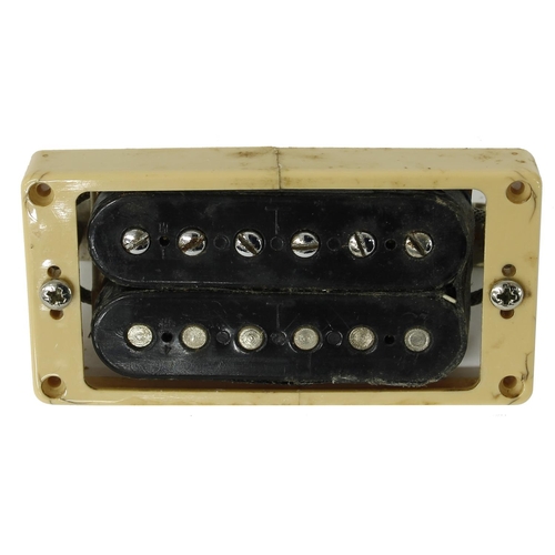 1291 - Gibson T Top Patent number humbucker guitar pickup with surround