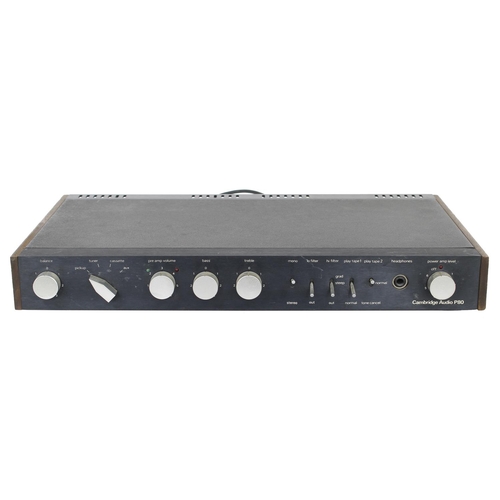 3025 - Cambridge Audio P80 amplifier, made in England*Please note: Gardiner Houlgate do not guarantee the f... 