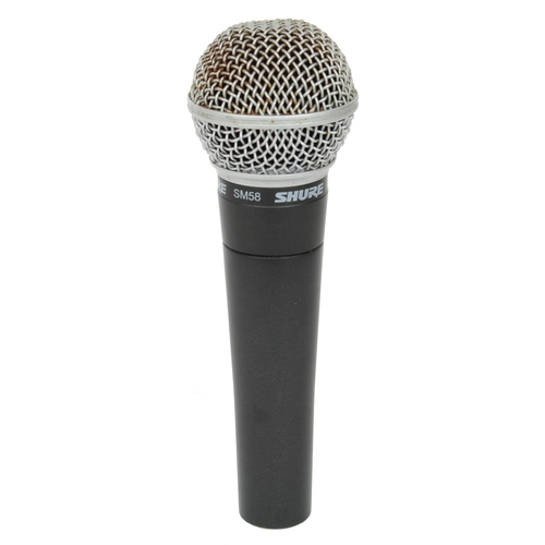 3026 - Shure SM58 dynamic microphone*Please note: Gardiner Houlgate do not guarantee the full working order... 