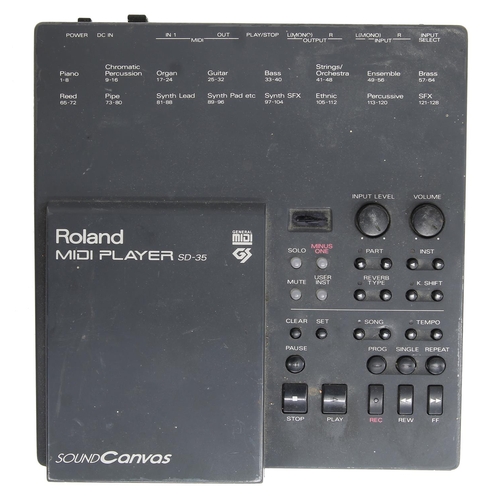 3033 - Roland SD-35 Midi Player*Please note: Gardiner Houlgate do not guarantee the full working order of a... 